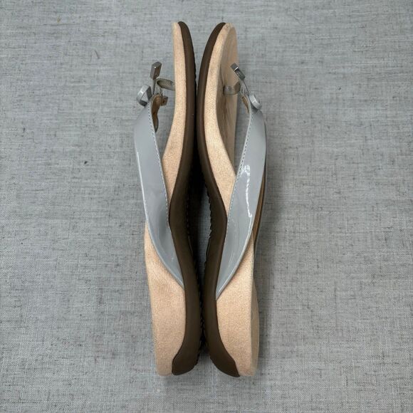 Vionic Bella Sandals‎ Grey Flip Flop Thongs Slides Slip On Women’s Size 9 - Picture 9 of 10